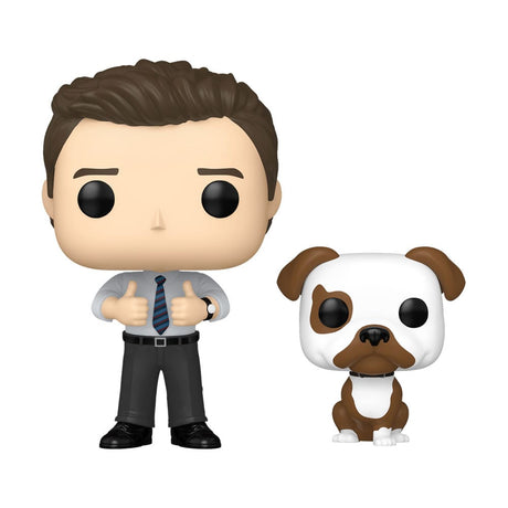 Funko Pop! & Buddy: Parks and Recreation - Chris & Champion, 9 cm