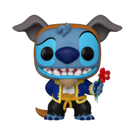 Funko POP! & Buddy: Lilo & Stitch - Beast Costume Vinyl Figure, 9 cm