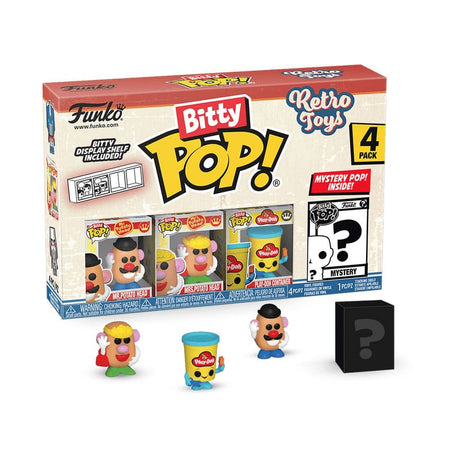 Retro Toys Bitty POP! Vinyl Figure 4-Pack - Mr. Potato Head Edition