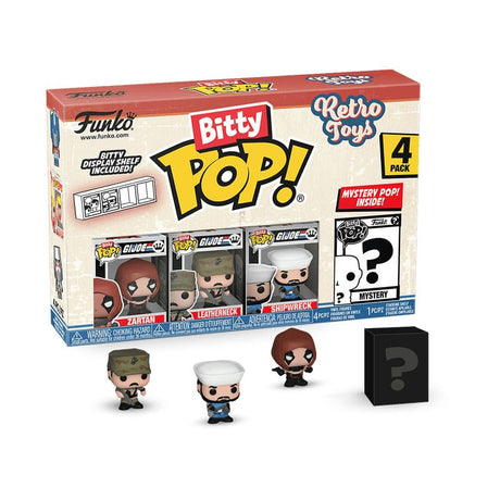 Retro Toys Bitty POP! Vinyl Figure 4-pack - GI Joe 2.5cm