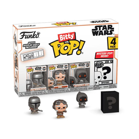 Star Wars: Mandalorian Bitty POP! 4-Pack Mini-Figures