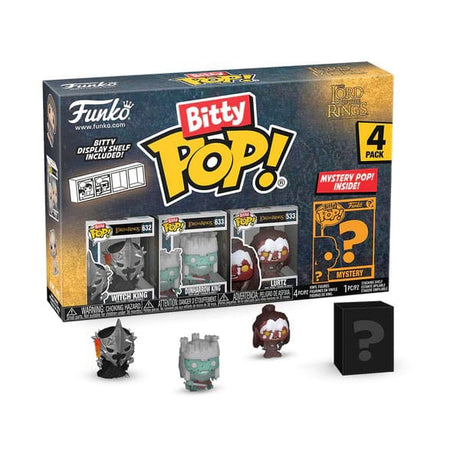 Lord of the Rings Bitty Pop! Vinyl Figures 4-Pack - Includes Rare Figure