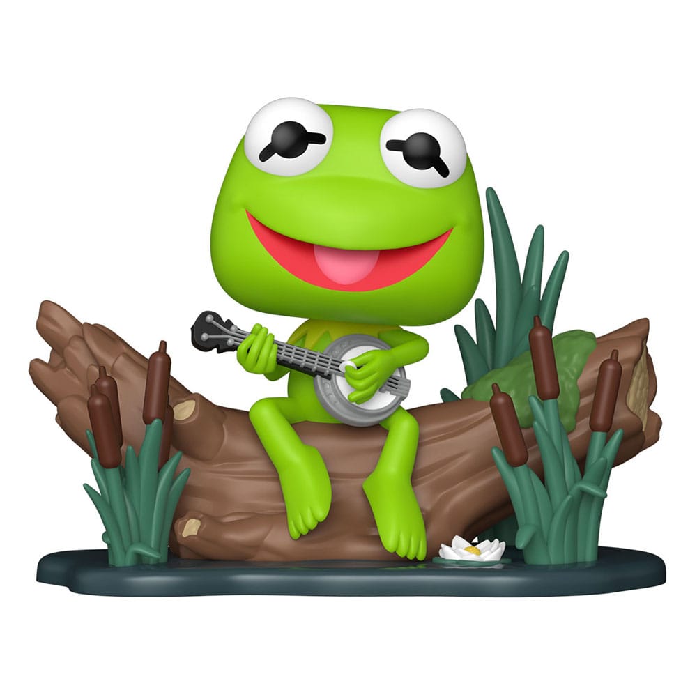 Funko Pop! Deluxe The Muppets - Kermit with Banjo 9 cm Vinyl Figure