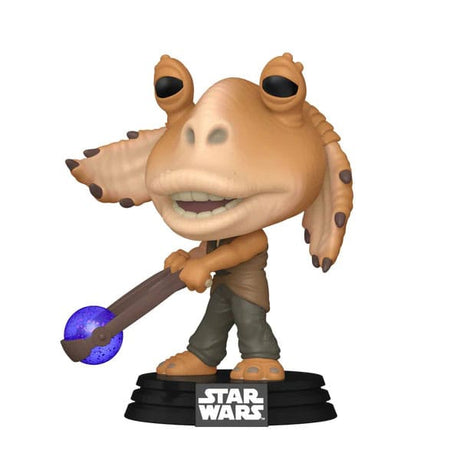 Star Wars Anniversary Jar Jar Binks with Booma Balls POP! Vinyl Figure (9 cm)