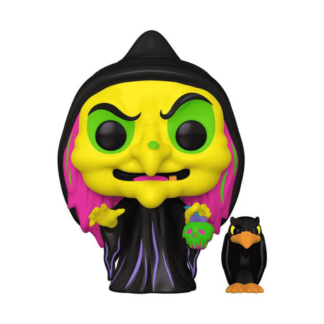 Snow White Disguised Evil Queen & Raven: Black Light POP! Vinyl by Funko