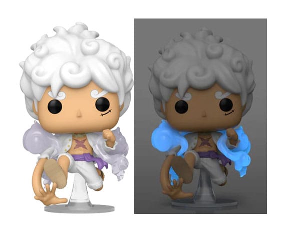 One Piece Luffy Gear Five POP! Animation Variant Set by Funko