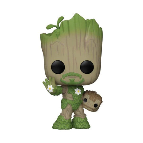 Iron Man 'We Are Groot' POP! Movies Vinyl Figure 9 cm