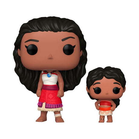 Funko Pop! & Buddy: Moana and Little Sis Vinyl Figure 9cm