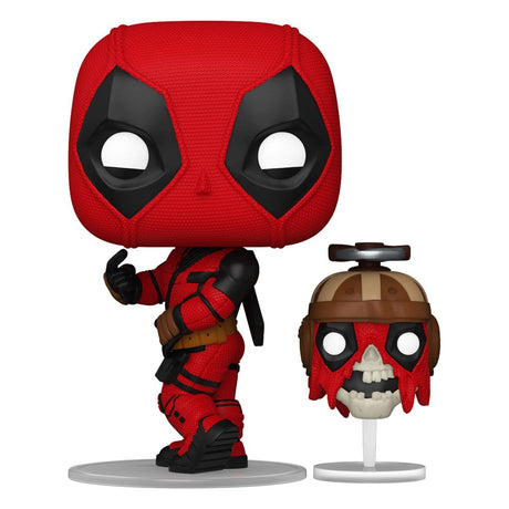 Funko Pop! & Buddy: Deadpool w/ Headpool Vinyl Figure, 9cm