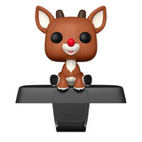 Funko POP! Rudolph the Red-Nosed Reindeer 9cm Edge-Sitter Figure