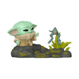 Star Wars Funko POP! Deluxe: Din Djarin & Grogu w/ Frog Figurine (9 cm)