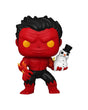 Funko's Marvel POP! Vinyl Holiday Red Hulk Figure, 9 cm