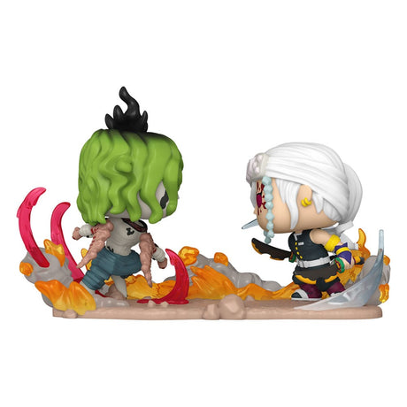 Demon Slayer: Funko Pop Moments Vinyl Figures Tengen Vs Gyutaro