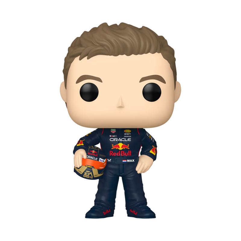 Funko POP! Racing: Formula 1 Verstappen w/Helm Vinyl Figure (9 cm)
