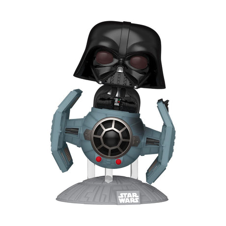 Star Wars Dark Side POP! Deluxe Vinyl TIE Advanced x1 with Vader