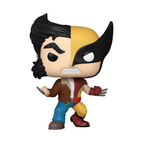 Funko POP! Marvel Wolverine/Logan Split Vinyl Figure - 9 cm