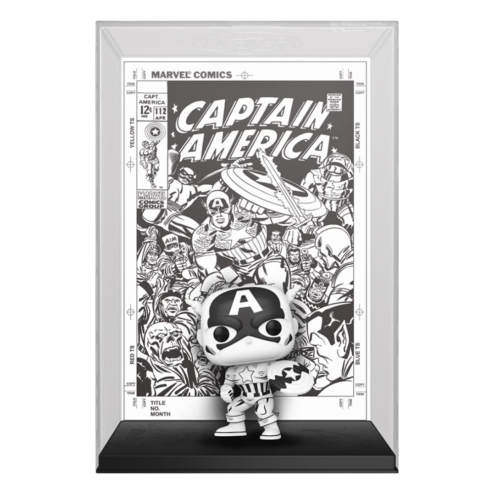 Marvel 85th Anniversary Captain America POP! Comic Cover Vinyl Figure by Funko