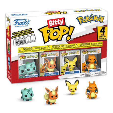 Pokémon Series 3 Bitty POP! Funko Vinyl Figure 4-Pack