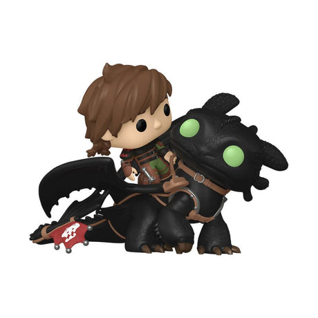 Funko POP! Deluxe: How to Train Your Dragon - Hiccup with Toothless Vinyl Figure