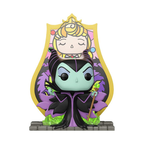 Disney Funko POP! Deluxe Maleficent 9 cm Vinyl Figure in Glass