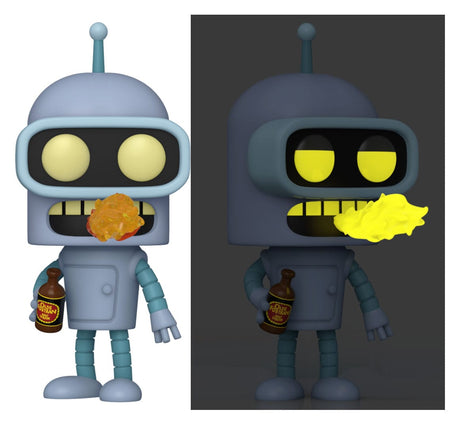 Futurama POP! TV Bender Combat Ready Vinyl Figure by Funko