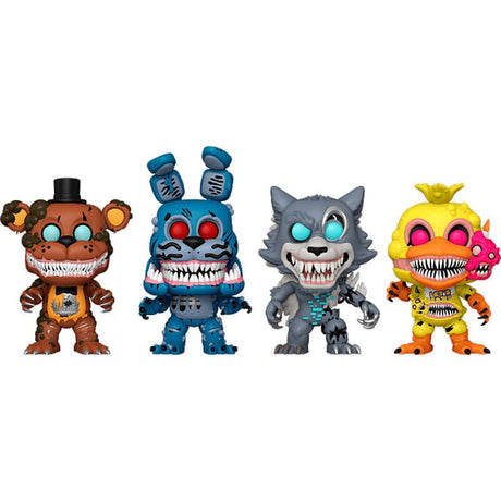 Five Nights at Freddy's Twisted Ones Funko POP! TV Vinyl Figure 4-Pack