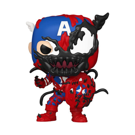 Funko POP! Marvel Carnageized Captain America 9cm Vinyl Figure