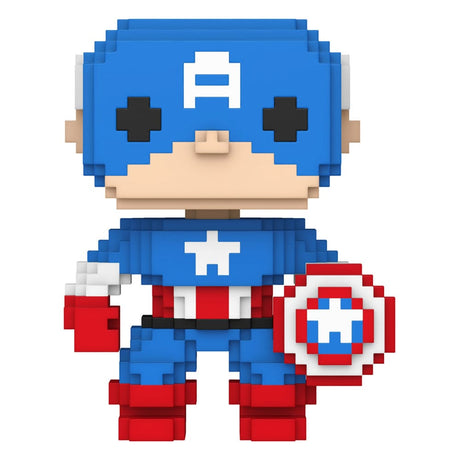 Funko 8-Bit Marvel Captain America POP! Vinyl Figure