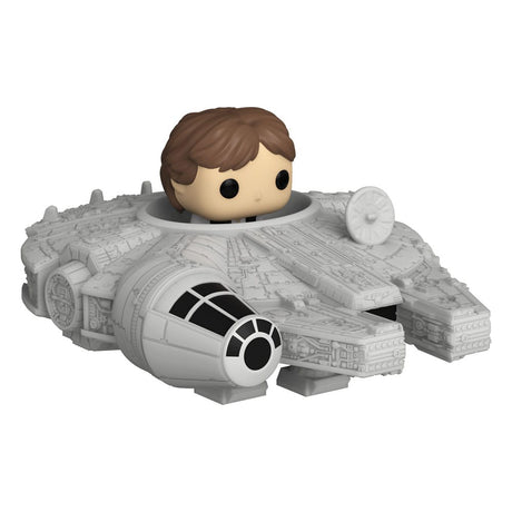Star Wars Bitty POP! Han Solo & Millennium Falcon Vinyl Figure by Funko