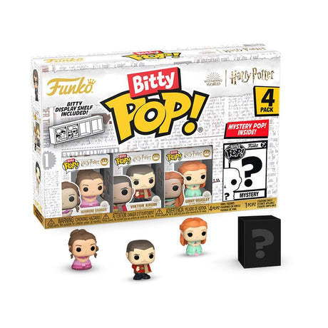 Harry Potter Bitty POP! Vinyl 4-Pack with Rare Hermione Mini-Figure