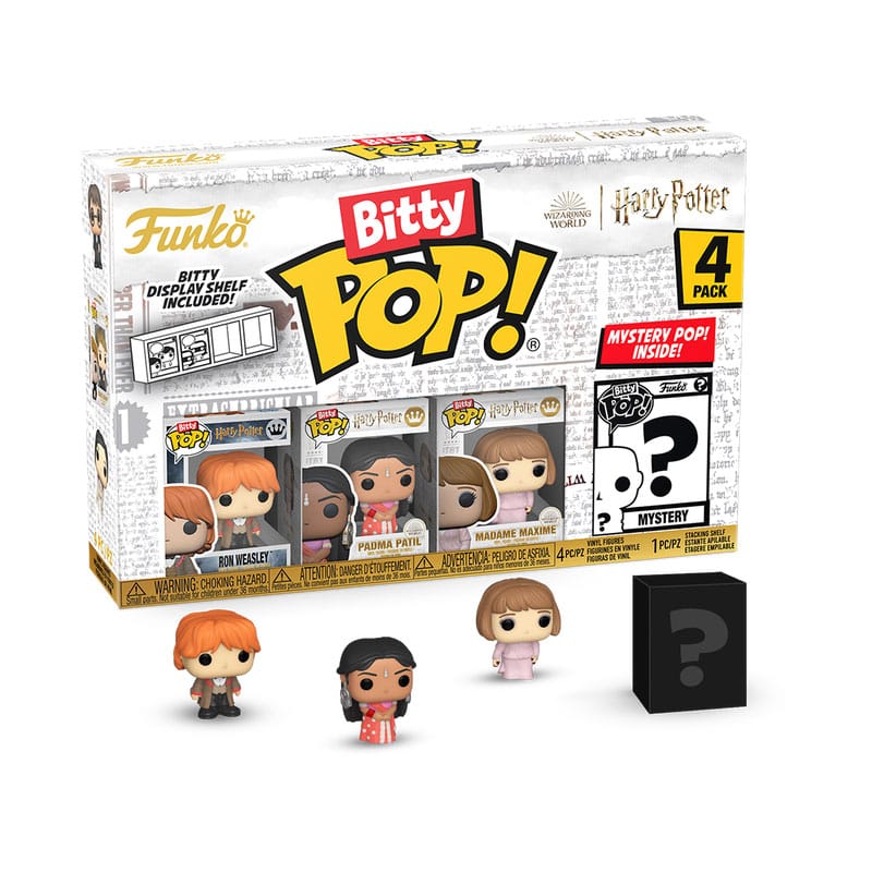 Harry Potter: Goblet of Fire Bitty POP! 4-Pack - Ron 2.5 cm