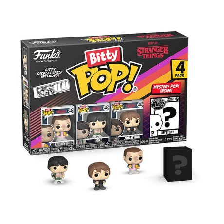 Stranger Things Miniature Bitty POP! Funko Vinyl Figure 4-Pack