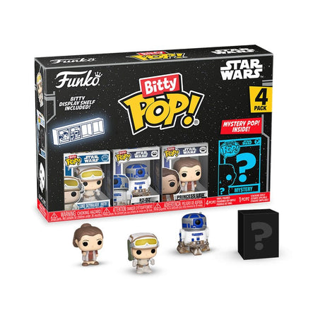 Star Wars Exclusive 4-Pack Bitty POP! Vinyl Luke 2.5 cm