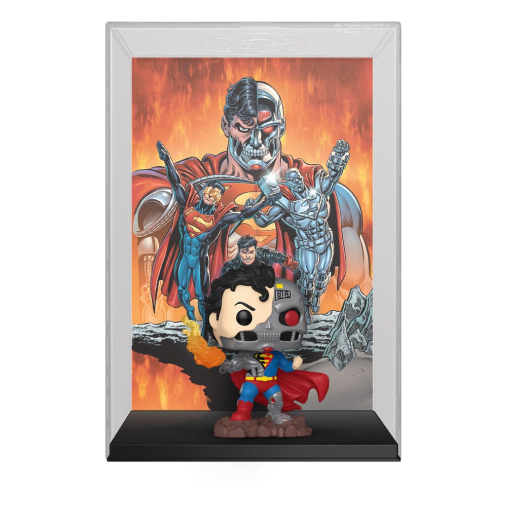 DC Comics Funko POP! Cyborg Superman Vinyl Figure - 9 cm