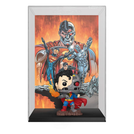 DC Comics Funko POP! Cyborg Superman Vinyl Figure - 9 cm