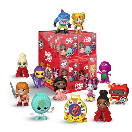 Mattel Retro Toys Mystery Minis Vinyl Figures 6cm Display (12)