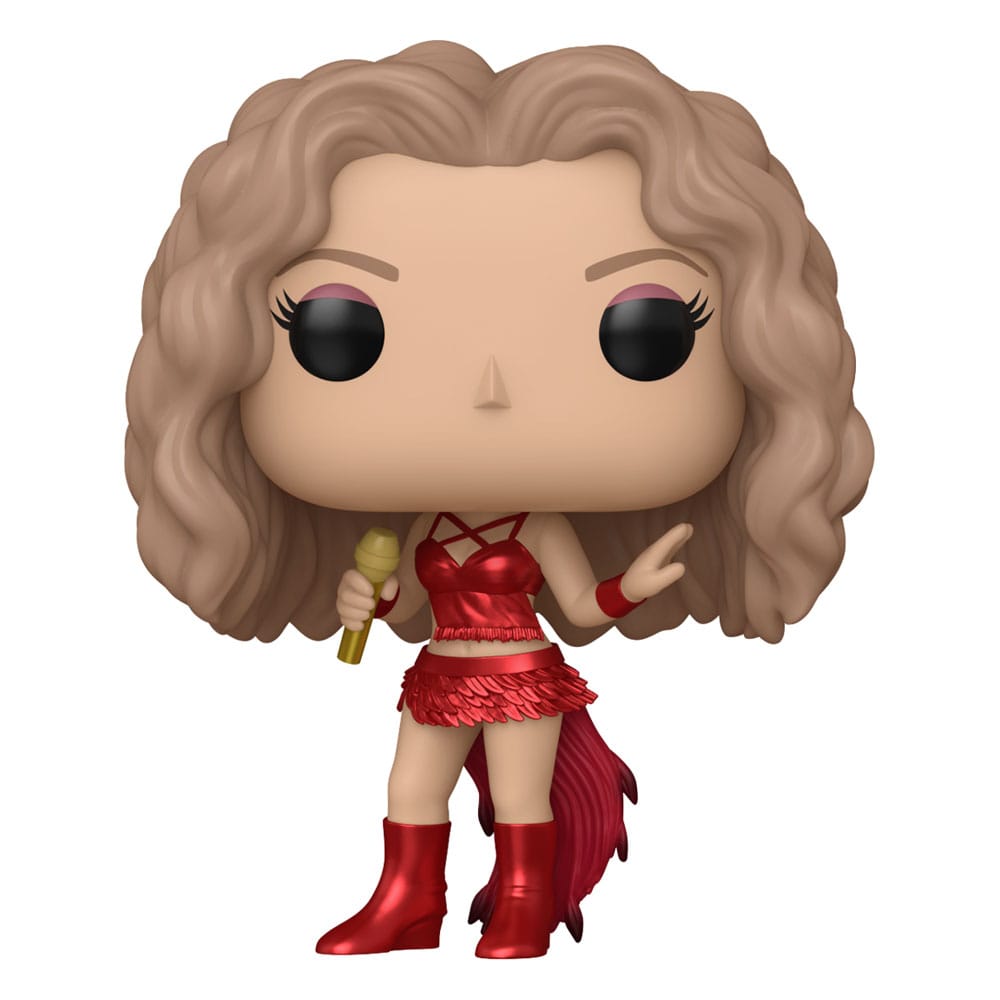 Shakira Super Bowl Metallic Funko POP! Rocks Vinyl Figure - 9 cm