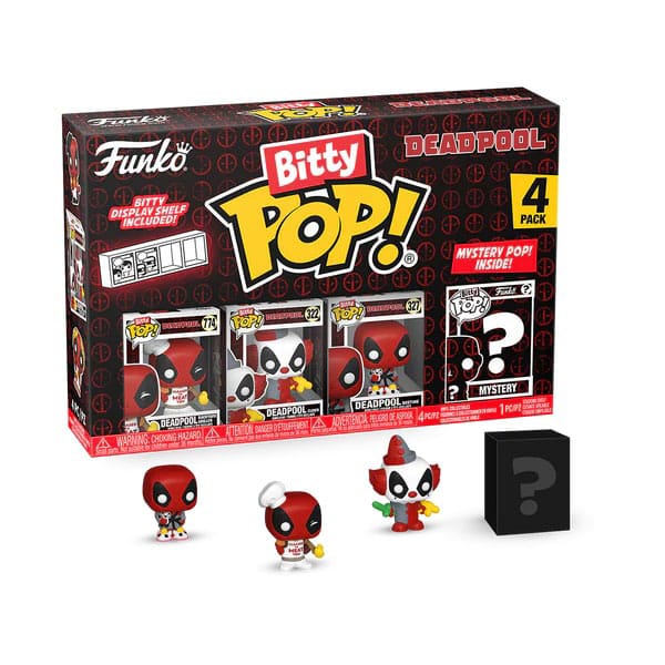 Deadpool Bitty POP! Vinyl 4-Pack BBQ Master