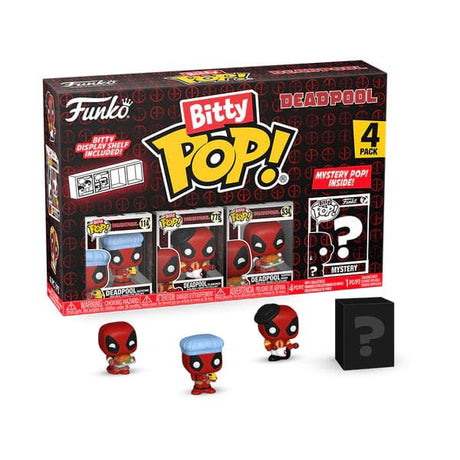 Deadpool Bitty POP! Vinyl Figure 4-Pack Bathtime Set