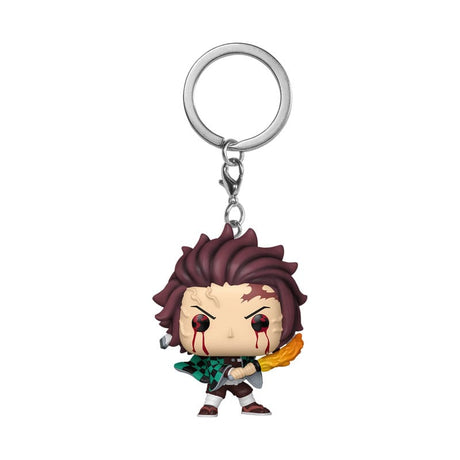 Demon Slayer POP! Funko Vinyl Keychains - Tanjiro (Sun Breathing) 12-Pack