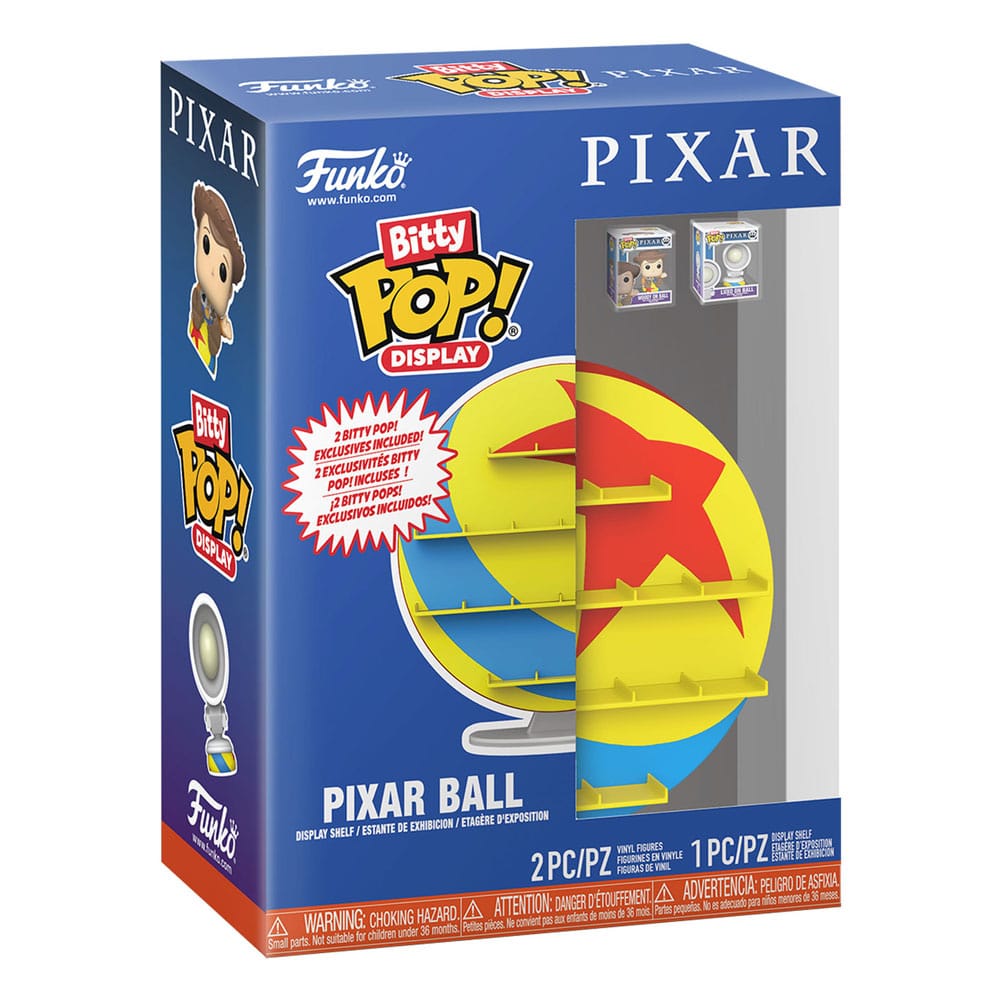 Funko Bitty POP! Pixar Display with Luxo & Woody Vinyl Figures