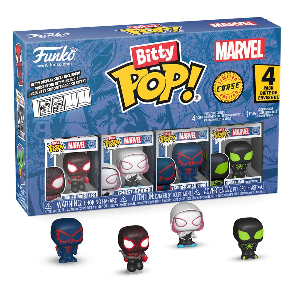 Funko Bitty POP! Spider-Man 4-Pack Series 2 Vinyl Figures