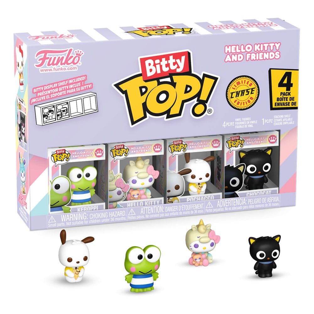 Hello Kitty & Friends Bitty POP! Vinyl Figure 4-Pack, Series 2