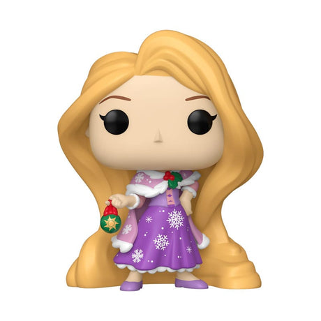 Funko Pop! Disney Princess Holiday Rapunzel Vinyl Figure, 9cm