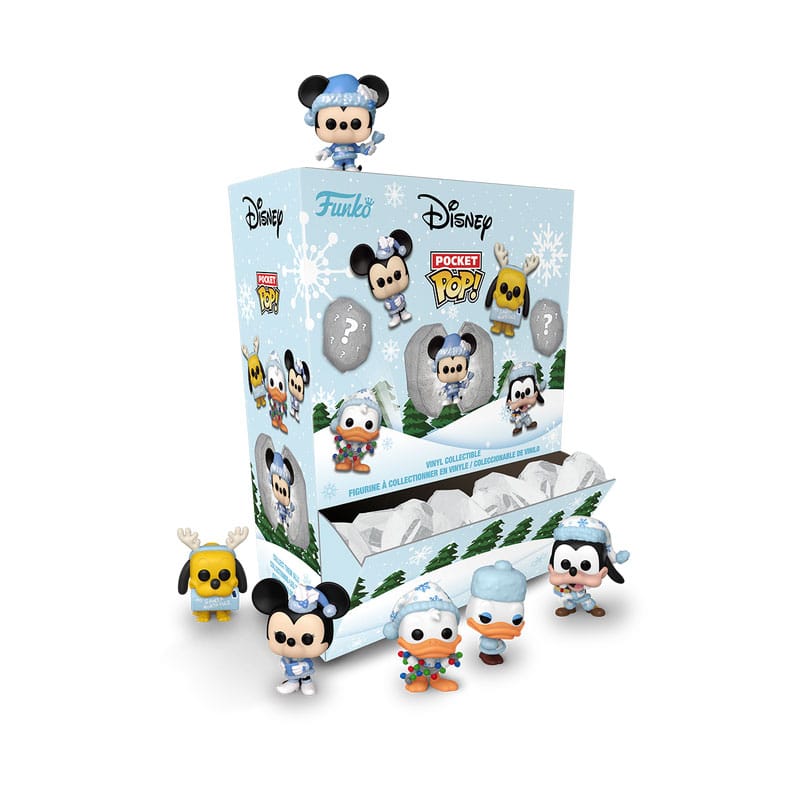 Disney Pocket POP! Vinyl Snowball Figure - 4cm, 12-Pack Display