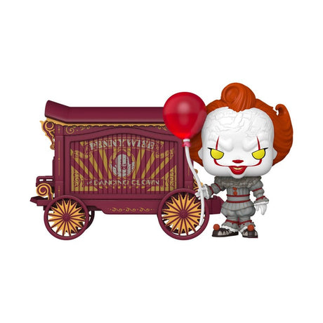 IT: Pennywise & Wagon Derry POP! Town Vinyl Figure, 9cm by Funko