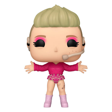 Pink Funko POP! Rocks Trustfall Tour Vinyl Figure 9cm