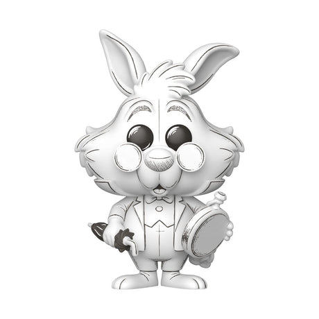 Disney White Rabbit 9 cm POP! Vinyl Figure - Sketched Edition