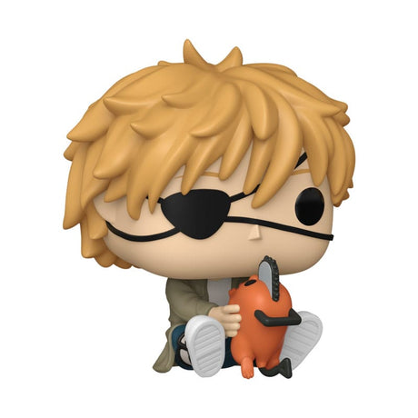 Chainsaw Man Funko Pop! Games: Denji & Pochita 9 cm Vinyl Figure