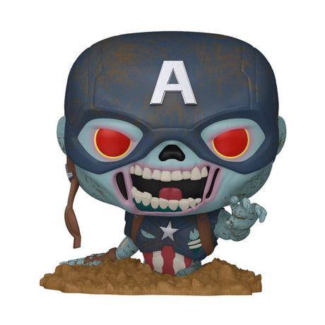 Funko POP! Marvel Zombies: Captain America Vinyl Figure